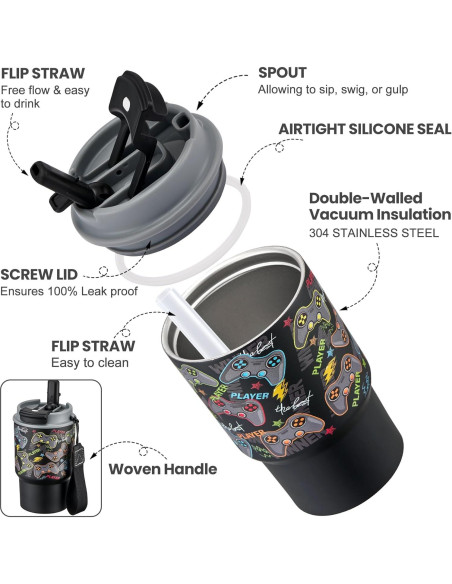 Caja de Almuerzo Bento Howeemo con Termo y Bolsa Aislada