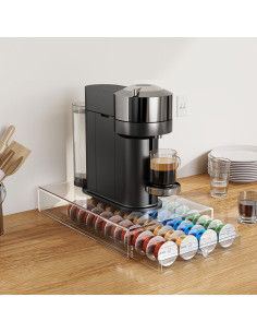 Soporte Acrílico Genew para 40 Cápsulas Nespresso Vertuo 2