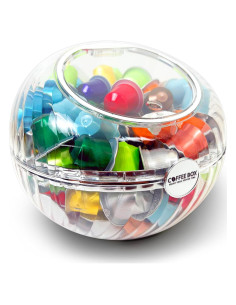 Organizador de cápsulas de café Nutaito - 120+ K-Cups, claro