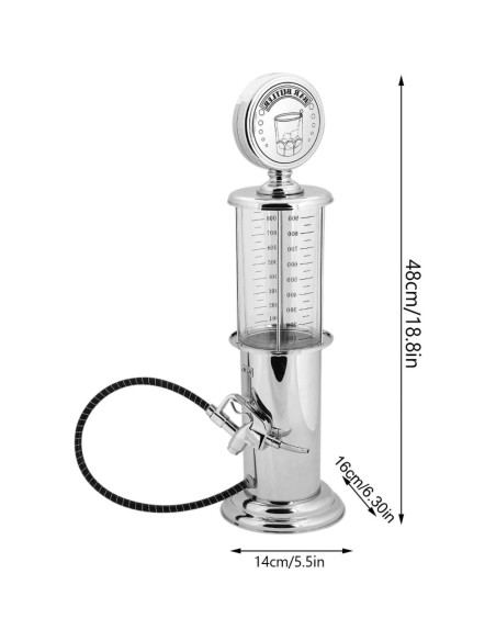 Dispensador de Cerveza en Torre Tiiyee 1000ml Moderno Plata
