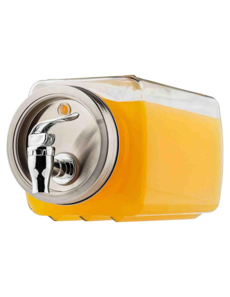 Dispensador de Bebidas de Vidrio TableCraft 3QT Horizontal