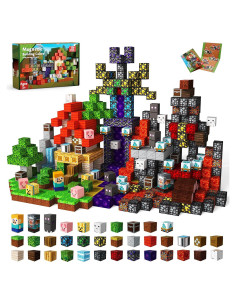 150 Bloques Magnéticos Magneverse para Niños 3 a 12 Años