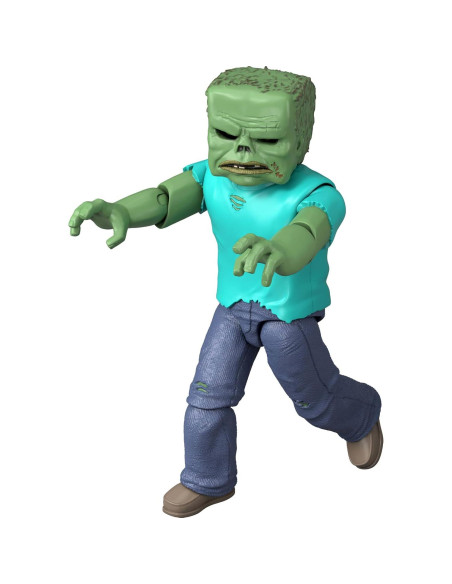 Juego de figuras de acción Mattel Minecraft Zombie 8.26 cm