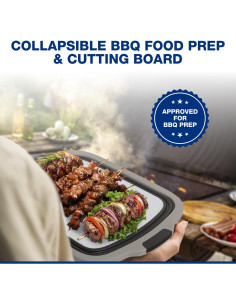 Paquete de 2 Tinas de BBQ Plegables COSPARX 48.3x35.6cm 2