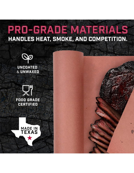 Papel de Carnicero Rosa DIY CREW 61 cm x 61 m Grado Alimenticio