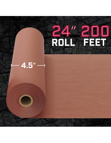 Papel de Carnicero Rosa DIY CREW 61 cm x 61 m Grado Alimenticio