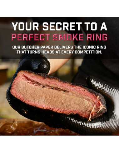 Papel de Carnicero Rosa DIY CREW 61 cm x 61 m Grado Alimenticio