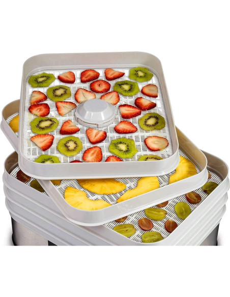 Paquete de 6 Hojas de Silicona AIKESIWAY para Deshidratador 35.56 cm