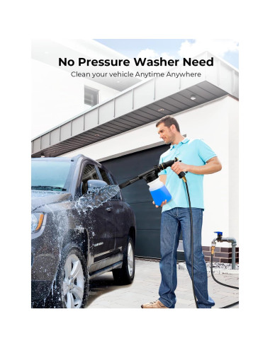 Pistola de Espuma ARTIPOLY para Lavado de Autos - Conexión a Manguera