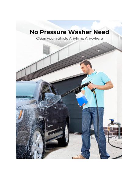 Pistola de Espuma ARTIPOLY para Lavado de Autos - Conexión a Manguera