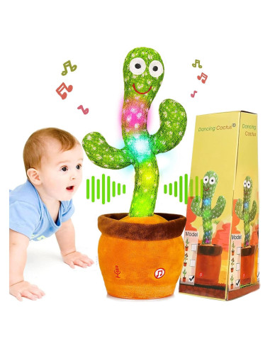 Juguete Cactus Bailarín MILEGI Hablante y Musical 241g