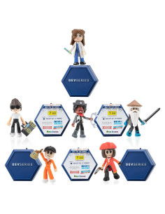 Paquete de 6 Figuras Misteriosas DevSeries Jazwares - 7.5 cm