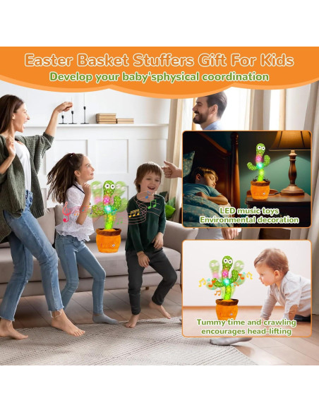 Juguete Cactus Bailarín MILEGI Hablante y Musical 241g