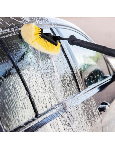 Cabeza de Cepillo para Lavar Carros Deuvuo 30 cm Cerda Suave