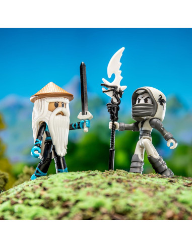 Paquete de 6 Figuras Misteriosas DevSeries Jazwares - 7.5 cm