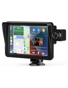 Pantalla Inalámbrica 9" MRQ CarPlay Android Auto con Cámaras