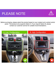 Estéreo de Coche Android 9" Mantian para Honda CRV 2007-2011 2