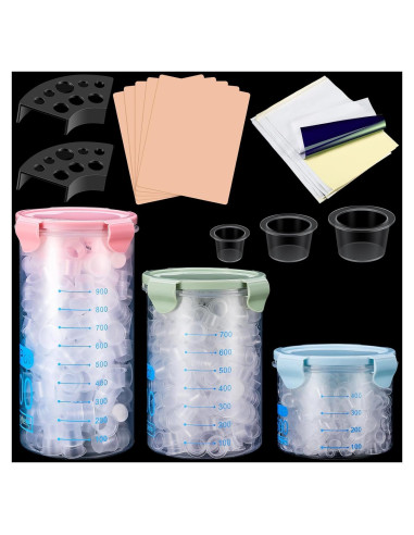 Kit de Práctica para Tatuajes Jingmore 1015 Piezas Completo