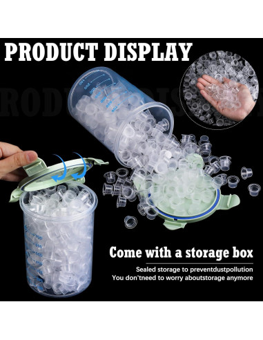 Kit de Práctica para Tatuajes Jingmore 1015 Piezas Completo