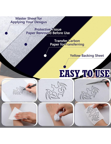 Kit de Práctica para Tatuajes Jingmore 1015 Piezas Completo