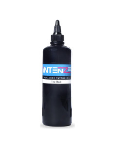 Tinta para Tatuajes Intenze True Black 236ml - Vegana y Esterilizada