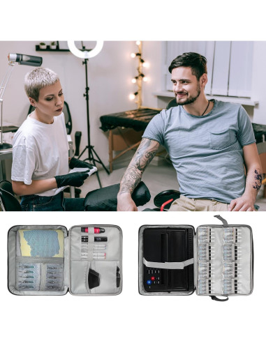 Funda de Transporte Grekos para Tatuajes - Organizador Doble Capa