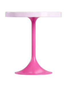 Mesa Redonda Rosa de Reemplazo para Casa de Muñecas Barbie HMX10