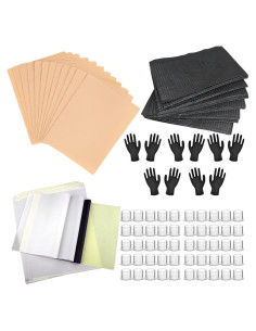 Kit de Práctica de Tatuaje Gakonp 85PCS con Piel Falsa y Suministros