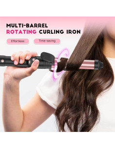 Plancha de Rizar Automática MESCOMB HC04 Doble Voltaje 100-240V 2