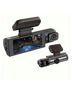 Cámara de Tablero Doble Lente HD 1080P con Visión Nocturna