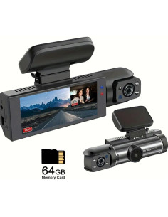 Cámara de Tablero Doble Lente HD 1080P con Visión Nocturna 2