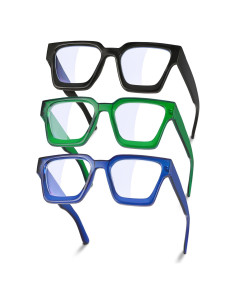 Gafas de bloqueo luz azul YDAOWKN gran tamaño mujer 54mm