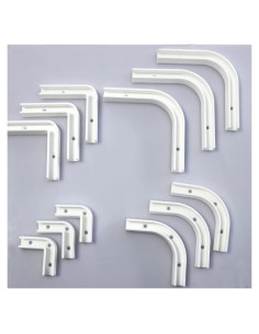 Kit 12 Conectores Curvas 90 Grados para Tiras LED Govee