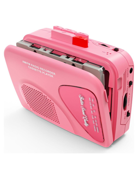 Reproductor de Cassettes Portátil Mersoco T201-2 con Radio AM/FM
