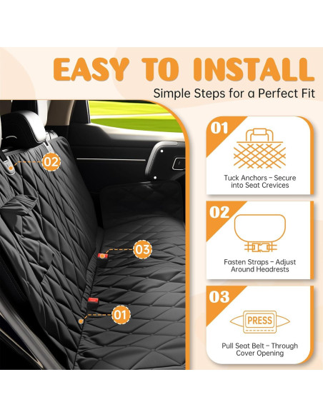 Funda de Asiento para Perros Novotopia 100% Impermeable 137x150cm