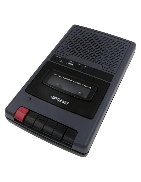 Grabadora de Cinta Riptunes RCS-220GY, Convertidor a MP3