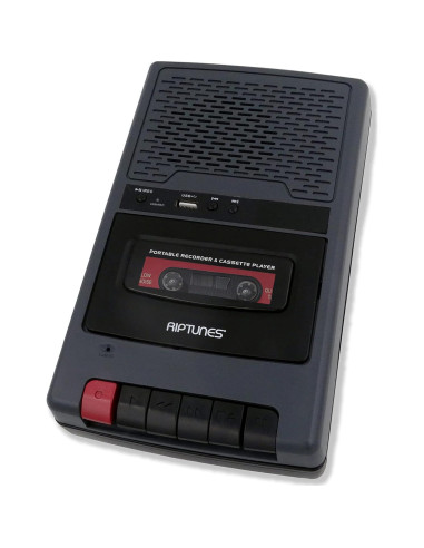 Grabadora de Cinta Riptunes RCS-220GY, Convertidor a MP3