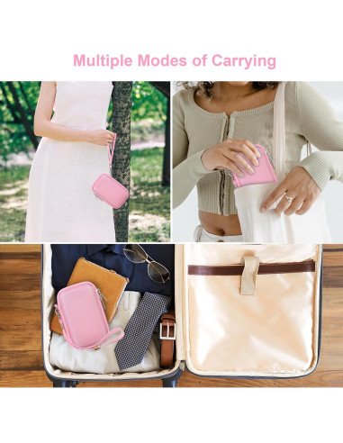 Funda Canboc Rosa para Cámara Digital Canon PowerShot G7X