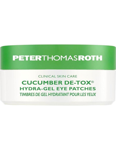 Parches de Gel Hidratante Peter Thomas Roth con Pepino - 60 Unidades