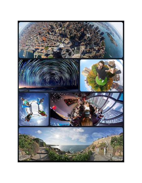 Cámara Vlog PANOX V2 360 Video 5.7K Foto 72MP Pantalla 3" Cámara Vlog PANOX V2 360 Video 5.7K Foto 72MP Pantalla 3"