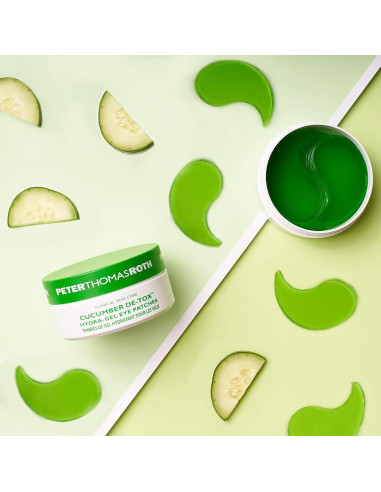 Parches de Gel Hidratante Peter Thomas Roth con Pepino - 60 Unidades