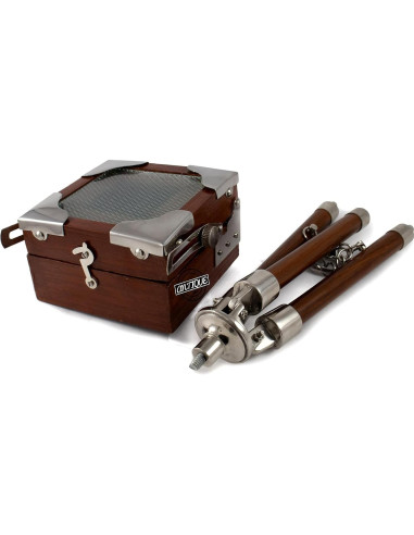 Cámara Vintage Mini de Madera Antique Vibes Decorativa