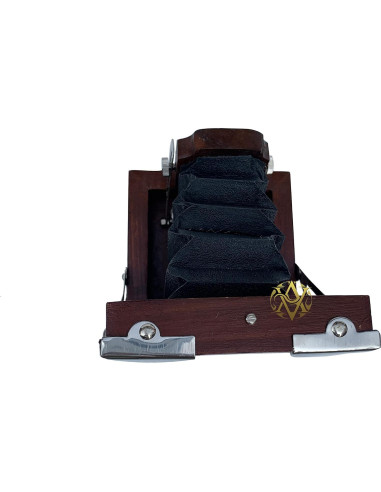 Cámara Vintage Mini de Madera Antique Vibes Decorativa