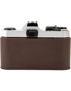 Funda de cuero genuino para cámara Pentax K1000 - Marrón 2