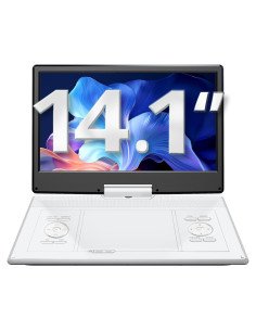 Reproductor de DVD Portátil YOTON 14.1" Batería 5000mAh HD