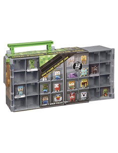 Caja de Colección de Mini Figuras Minecraft Mattel 32 Figuras