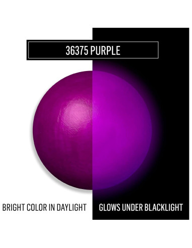 Pintura Acrílica Neón FolkArt 8 oz Púrpura Brilla en Oscuridad