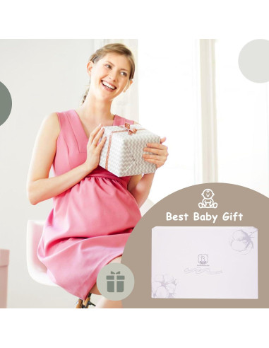 Gimnasio de Bebé de Madera Orgánica COTTONBEBE con Alfombra