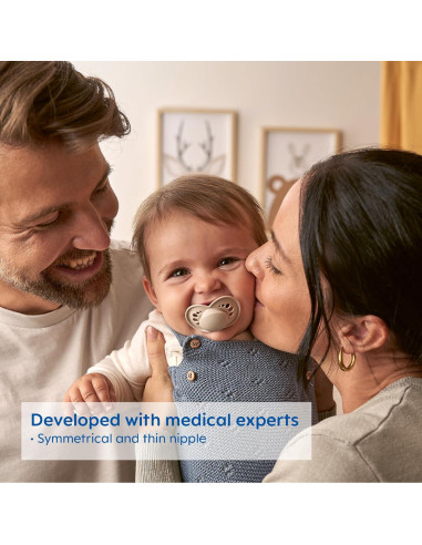 Chupetes MAM Original de Noche 2 Unidades Silicona BPA Libre