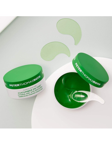 Parches de Gel Hidratante Peter Thomas Roth con Pepino - 60 Unidades